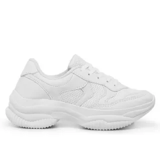 Lançamento Tênis Feminino Colorido Blogueira Búfalo - Azul Marinho