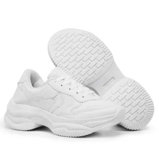 Lançamento Tênis Feminino Colorido Blogueira Búfalo - Azul Marinho