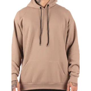 Moletom Canguru Liso de Algodão - Blusa de Frio Masculina e Feminina - Branco