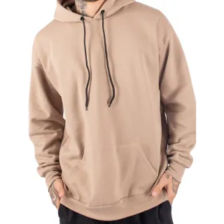 Moletom Canguru Liso de Algodão - Blusa de Frio Masculina e Feminina - Branco