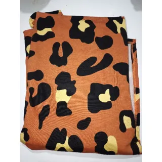 Tendência: Vestido MIDI Colorido - Várias formas de amarrar - Marrom com rosa