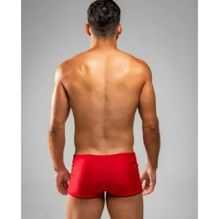 Sunga Forrada Boxer com Proteção UV e Cordão de Ajuste - Preto