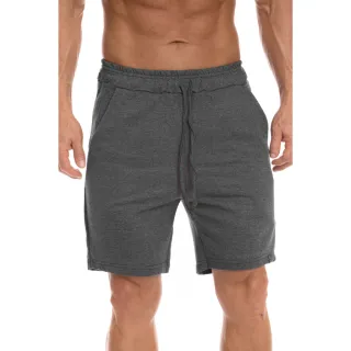 Bermudas Masculinas Moletom Kit 3 Peças - Preto - Mescla - Chumbo