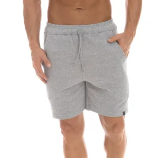 Bermudas Masculinas Moletom Kit 3 Peças - Preto - Mescla - Chumbo