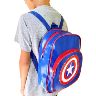 Mochila Escolar Infantil Menina Menino Minnie Homem Aranha Hulk Batman - Creche e Passeio - Super Homem