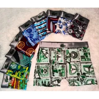 Kit Boxer Multimarcas Elástico - Cueca 5 unidades - P/36