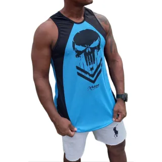 Unissex Fitness Academia Regata Longa Esportiva Crossfit - Luta Xhzeu - AMARELO  COM PRETO