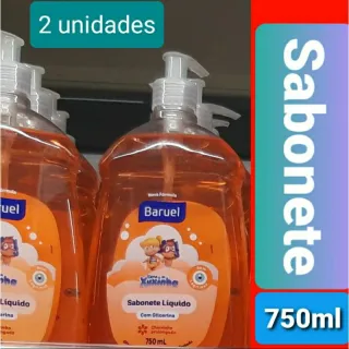 Xuxinha Baruel Sabonete Líquido Infantil Glicerinado 750ml - 1 un