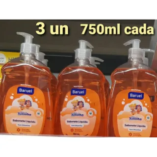 Xuxinha Baruel Sabonete Líquido Infantil Glicerinado 750ml - 1 un
