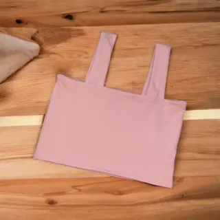 Suplex feminino sem bojo: cropped casual com alça grossa em várias cores lisas e estampadas - Verde Bandeira