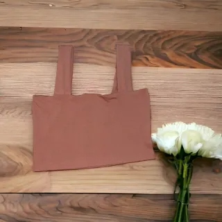 Suplex feminino sem bojo: cropped casual com alça grossa em várias cores lisas e estampadas - Verde Bandeira