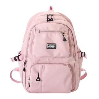 Mochila impermeável unissex grande Jx1436 para escola em nylon - Azul