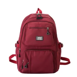 Mochila impermeável unissex grande Jx1436 para escola em nylon - Azul