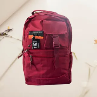 Moda Coreana Casual Feminina Masculina: Mochila Escolar Impermeável - 014Azul