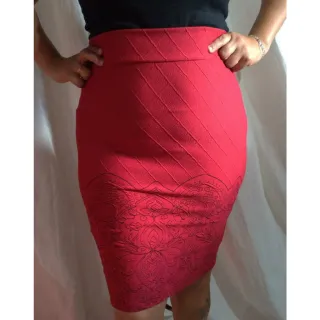 Saia Social Evangélica de Jacard com Elastano - VERDE 4