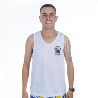Regata Masculina Surfando Esqueleto - Raryel - Preto