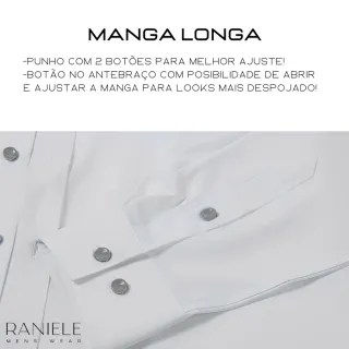 Executivo confortável: Camisa social slim fit masculina para casamento - Rosa