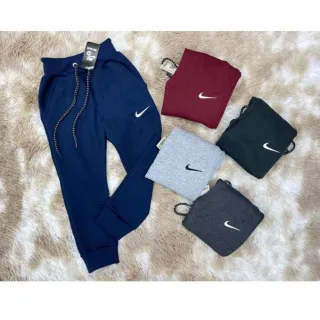 Kit 3 Calças Jogger Masculinas em Moletom Flanelado - KIT 3 CALÇA MOLETOM SORTIDAS