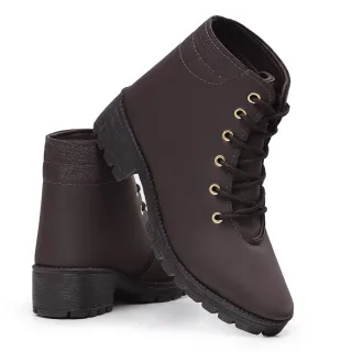 Lançamento Coturno Feminino Cano Baixo - Estilo e Conforto - CADAR CAFE