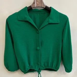 Blusas com botões em tecido duna - modelo 06 - Pink