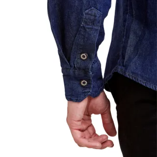 Camisa Social Premium Slim Jeans Masculina - CLARA