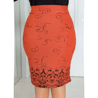 Saia Social Evangélica de Jacard com Elastano - VERDE 4