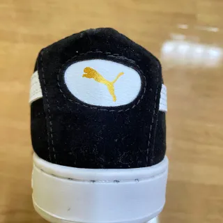 Envio em 24 hrs! Tênis Preto e Branco Casual Skate Suede do 34 ao 43 - suede preto com branco