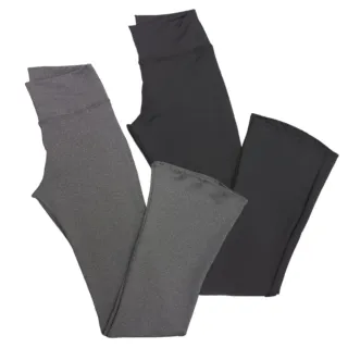 Cintura Alta Suplex Kit 2 Calça Flare Bailarina Boca De Sino - GG