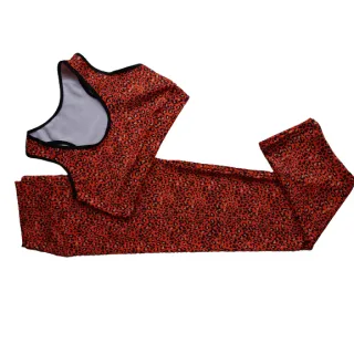 Calça Legging e Top Conjunto Fitness Feminino para Academia - COR 288