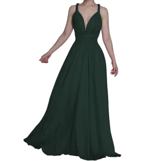 Vestido Multiformas Infinity Longo de Festa - Modelo 238 - Terracota