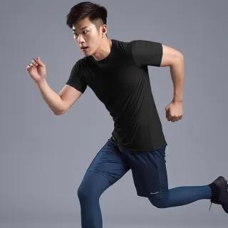 Camiseta DryFit Masculina para Atividades Físicas na Academia - Chumbo