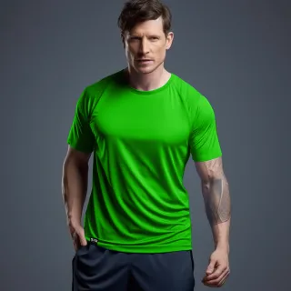 Camiseta DryFit Masculina para Atividades Físicas na Academia - Chumbo