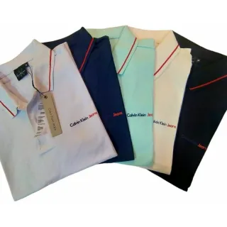 CORES INCRÍVEIS - Camisa Polo C.A.L.V.I.N