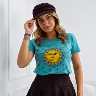 Blusa Feminina T-Shirt: Escolha Tamanho e Cor - Bordô