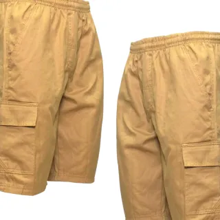 Bermuda Cargo Elástico Masculina - Brin Bermudas Masculinas - Azul-marinho