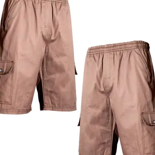 Bermuda Cargo Elástico Masculina - Brin Bermudas Masculinas - Azul-marinho