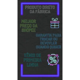 Caminhada Corrida Tênis Esportivo Leve Macio Confortável Feminino Masculino - Preto/branco