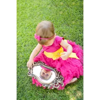 Decoração Vintage Provençal: Espelho Retrô para Quarto - Ouro Velho