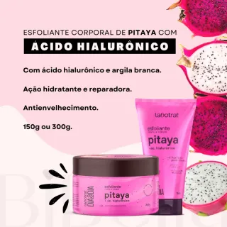 Esfoliante Corporal e Facial Labotrat Cheiro de Fruta - Maracujá, Melancia, Morango, Pitaya, Pêssego - Pêssego