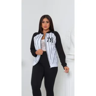 Academia Bomber Drift Blogueira - Tamanho Único - Preto NY