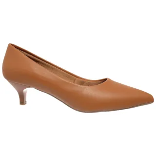 Sapato Feminino Scarpin Caramelo Fosco Confortável - 37