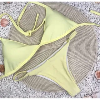 Biquíni Neon Fita Marquinha Feminino - Estilo Blogueira - 7