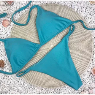 Biquíni Neon Fita Marquinha Feminino - Estilo Blogueira - 7