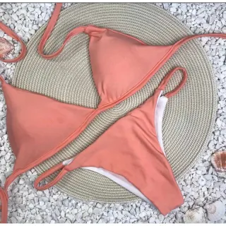 Biquíni Neon Fita Marquinha Feminino - Estilo Blogueira - 7