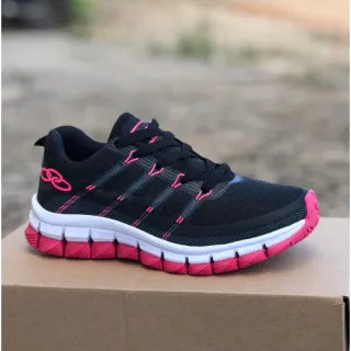 Leve Tênis Esportivo Feminino Dynamic Jet Confortável - nude/pink