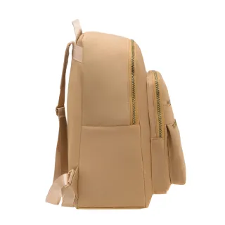 Mochila Grande Capacidade Feminina Com Estojo Universitário - vermelho  com estojo