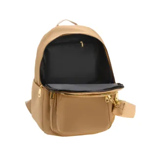 Mochila Grande Capacidade Feminina Com Estojo Universitário - vermelho  com estojo