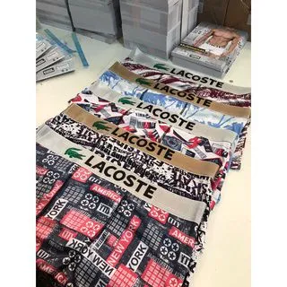 PROMOÇÃO Kit 10 Cuecas Boxer Lacoste - M