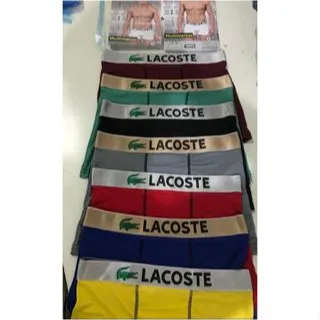 PROMOÇÃO Kit 10 Cuecas Boxer Lacoste - M