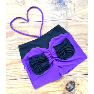 Bolsos Fitness Feminino Empina Bumbum Curto - Salmão